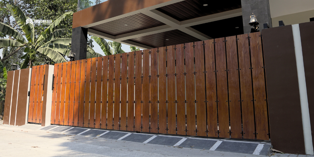 Gerbang Geser Panel GRC